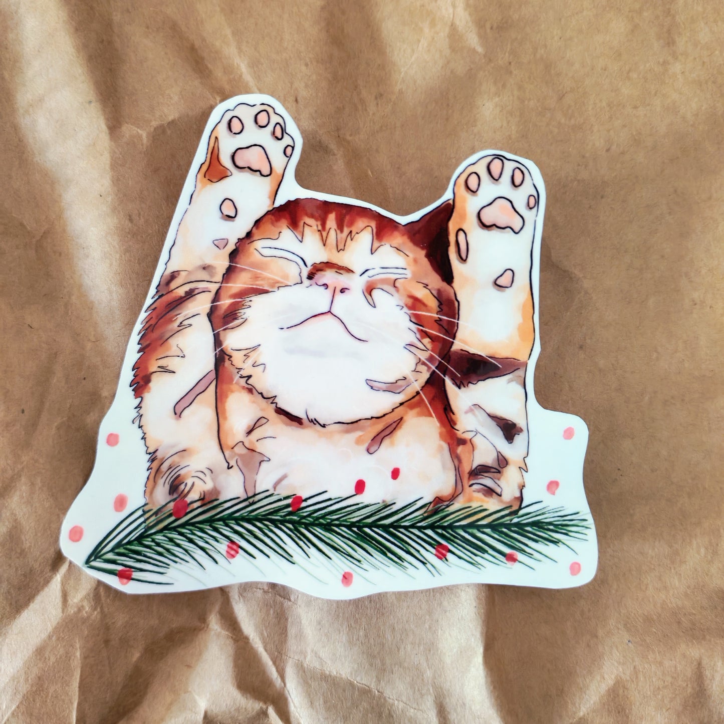 Tortoiseshell Kitten Sticker