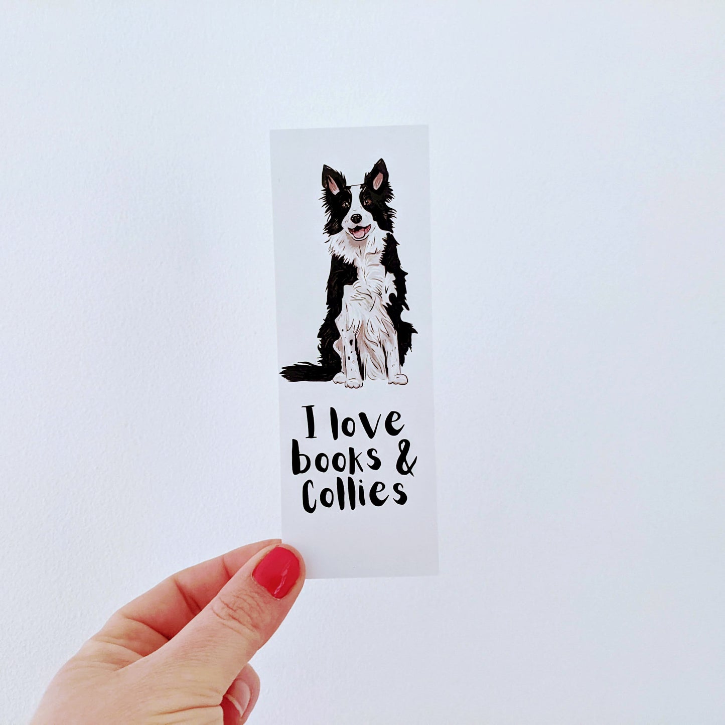 Border Collie Bookmark - Great Gift for Dog Book Lover!