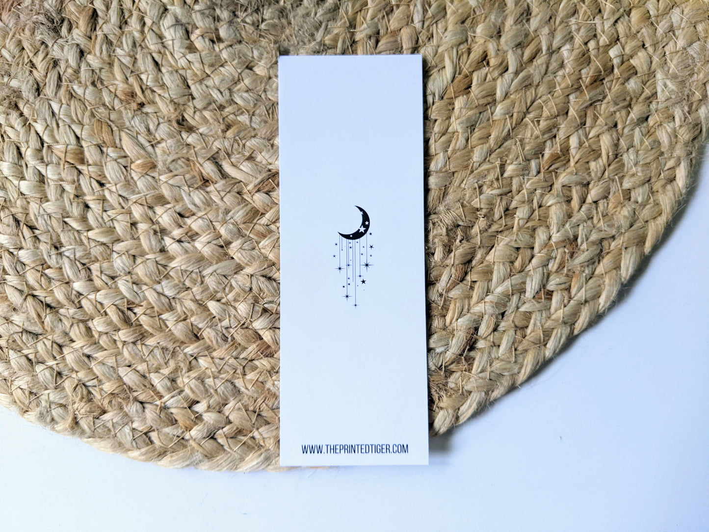 Black cat bookmark - mooncat